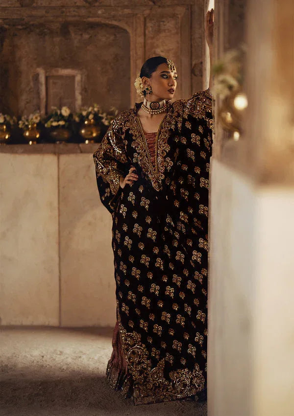 Aik Atelier | Dastoor Velvet 24 | DASTOOR - LOOK 03 - Rang-e-Khaas