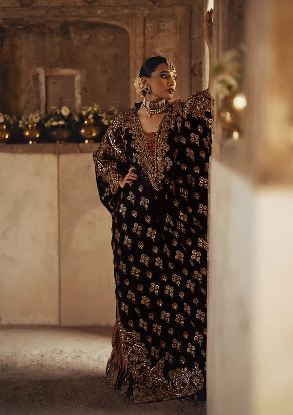 Aik Atelier | Dastoor Velvet 24 | DASTOOR - LOOK 03 - Rang-e-Khaas