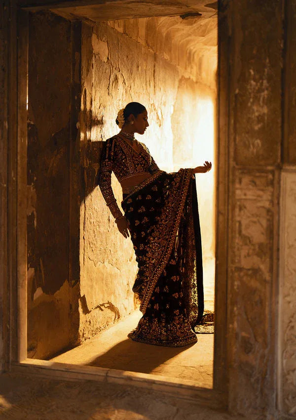 Aik Atelier | Dastoor Velvet 24 | DASTOOR - LOOK 04 - Rang-e-Khaas