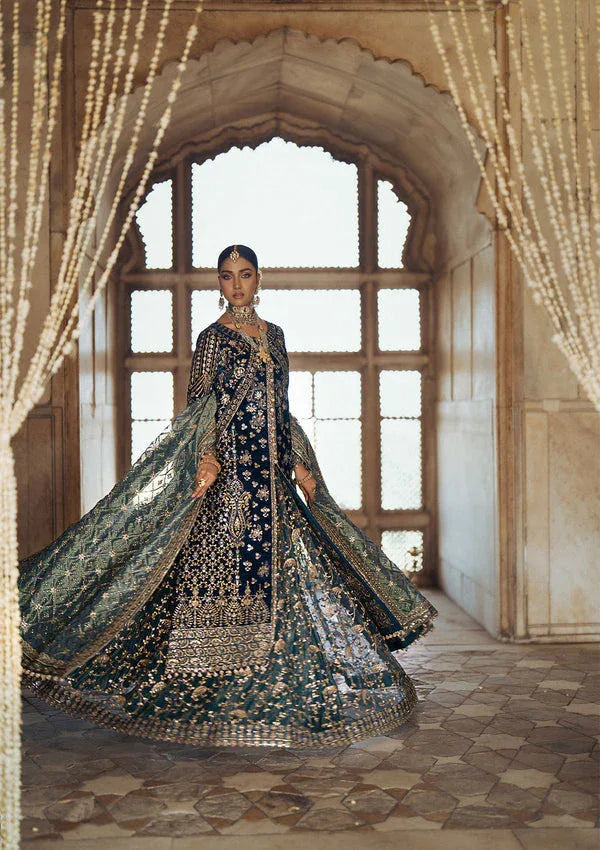 Aik Atelier | Dastoor Velvet 24 | DASTOOR - LOOK 05 - Rang-e-Khaas