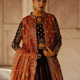 Aik Atelier | Dastoor Velvet 24 | DASTOOR - LOOK 06