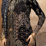 Aik Atelier | Dastoor Velvet 24 | DASTOOR - LOOK 07