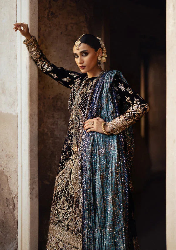Aik Atelier | Dastoor Velvet 24 | DASTOOR - LOOK 07 - Rang-e-Khaas