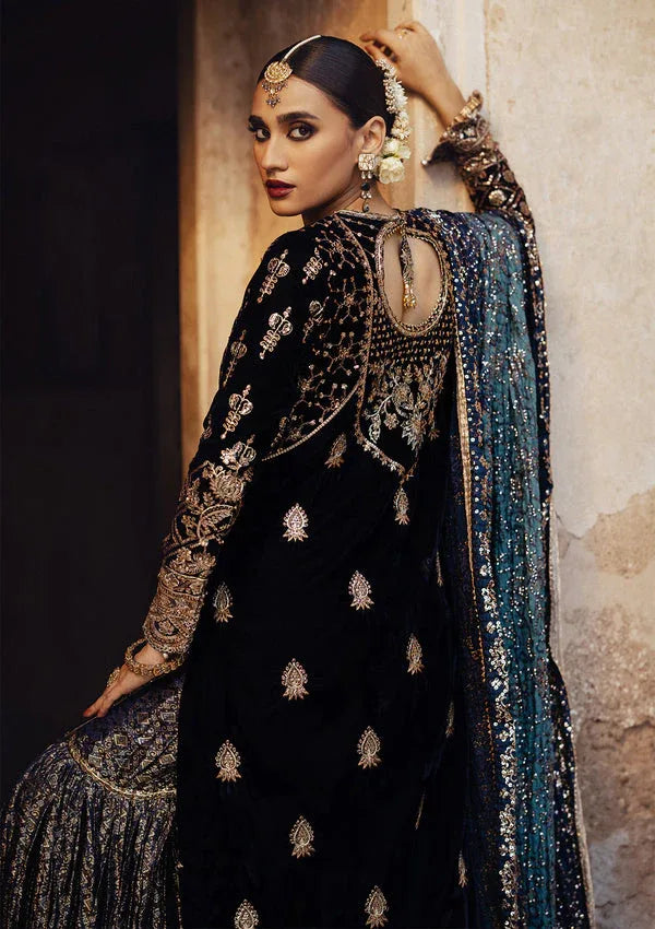 Aik Atelier | Dastoor Velvet 24 | DASTOOR - LOOK 07 - Rang-e-Khaas
