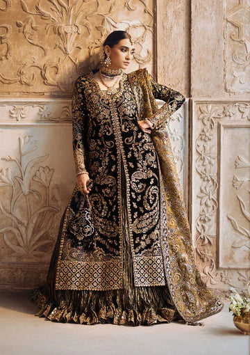 Aik Atelier | Dastoor Velvet 24 | DASTOOR - LOOK 08 - Rang-e-Khaas