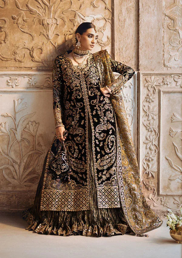 Aik Atelier | Dastoor Velvet 24 | DASTOOR - LOOK 08 - Rang-e-Khaas