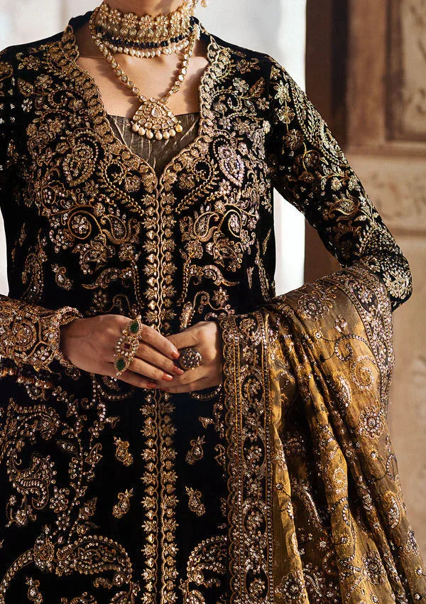 Aik Atelier | Dastoor Velvet 24 | DASTOOR - LOOK 08 - Rang-e-Khaas