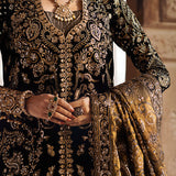 Aik Atelier | Dastoor Velvet 24 | DASTOOR - LOOK 08