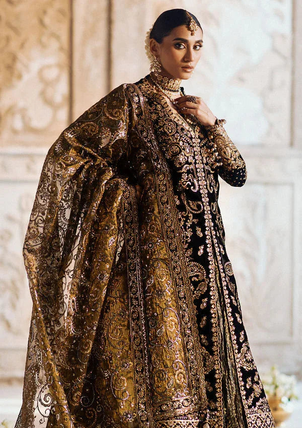 Aik Atelier | Dastoor Velvet 24 | DASTOOR - LOOK 08 - Rang-e-Khaas
