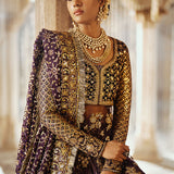 Aik Atelier | Dastoor Velvet 24 | DASTOOR - LOOK 10