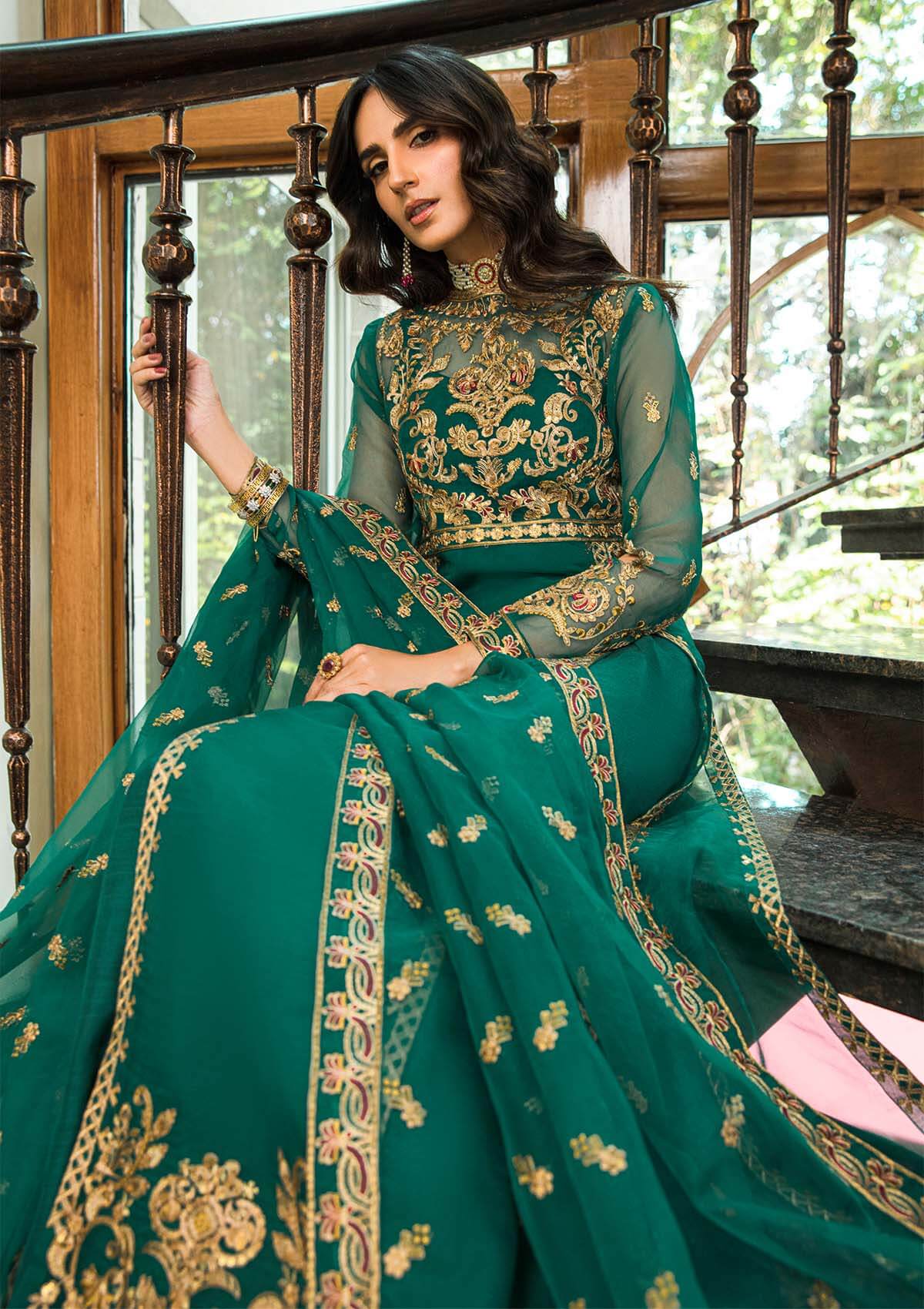 Aik Atelier | Formals Collection | GLOSSIER - LOOK 01 - Rang-e-Khaas