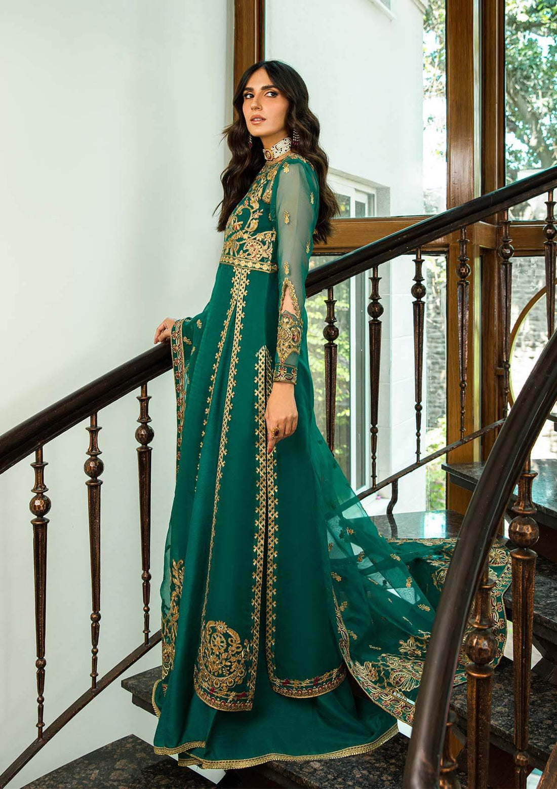 Aik Atelier | Formals Collection | GLOSSIER - LOOK 01 - Rang-e-Khaas