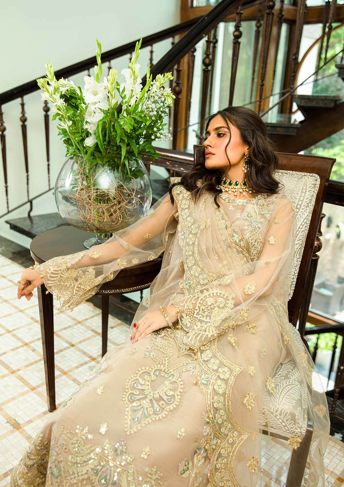 Aik Atelier | Formals Collection | GLOSSIER - LOOK 02 - Rang-e-Khaas