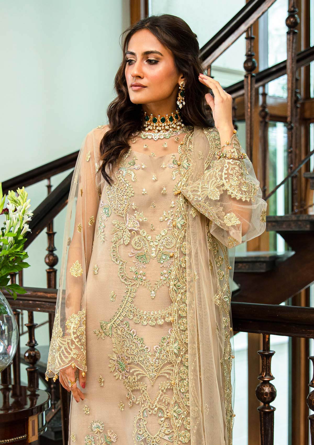 Aik Atelier | Formals Collection | GLOSSIER - LOOK 02 - Rang-e-Khaas
