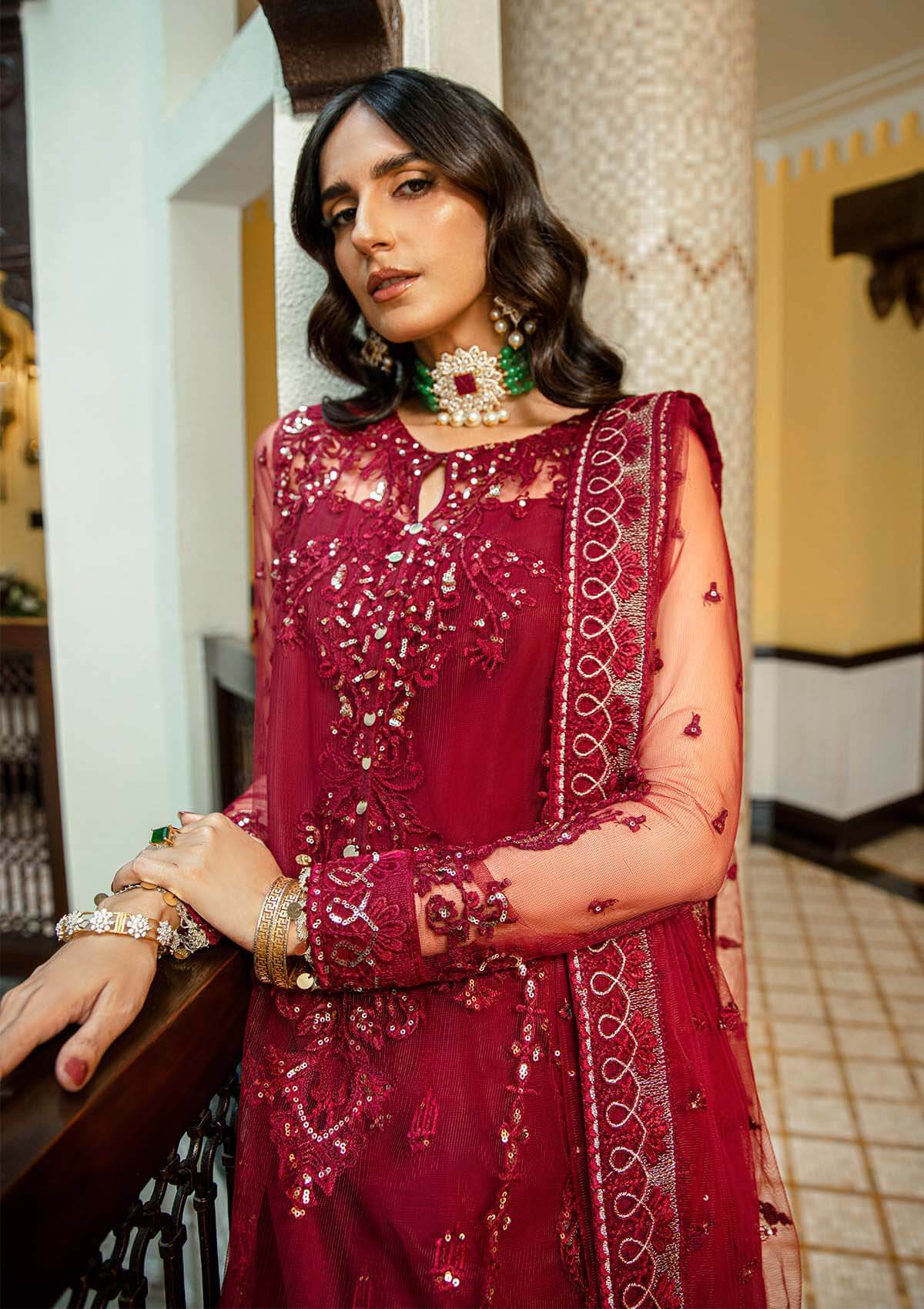 Aik Atelier | Formals Collection | GLOSSIER - LOOK 03 - Rang-e-Khaas