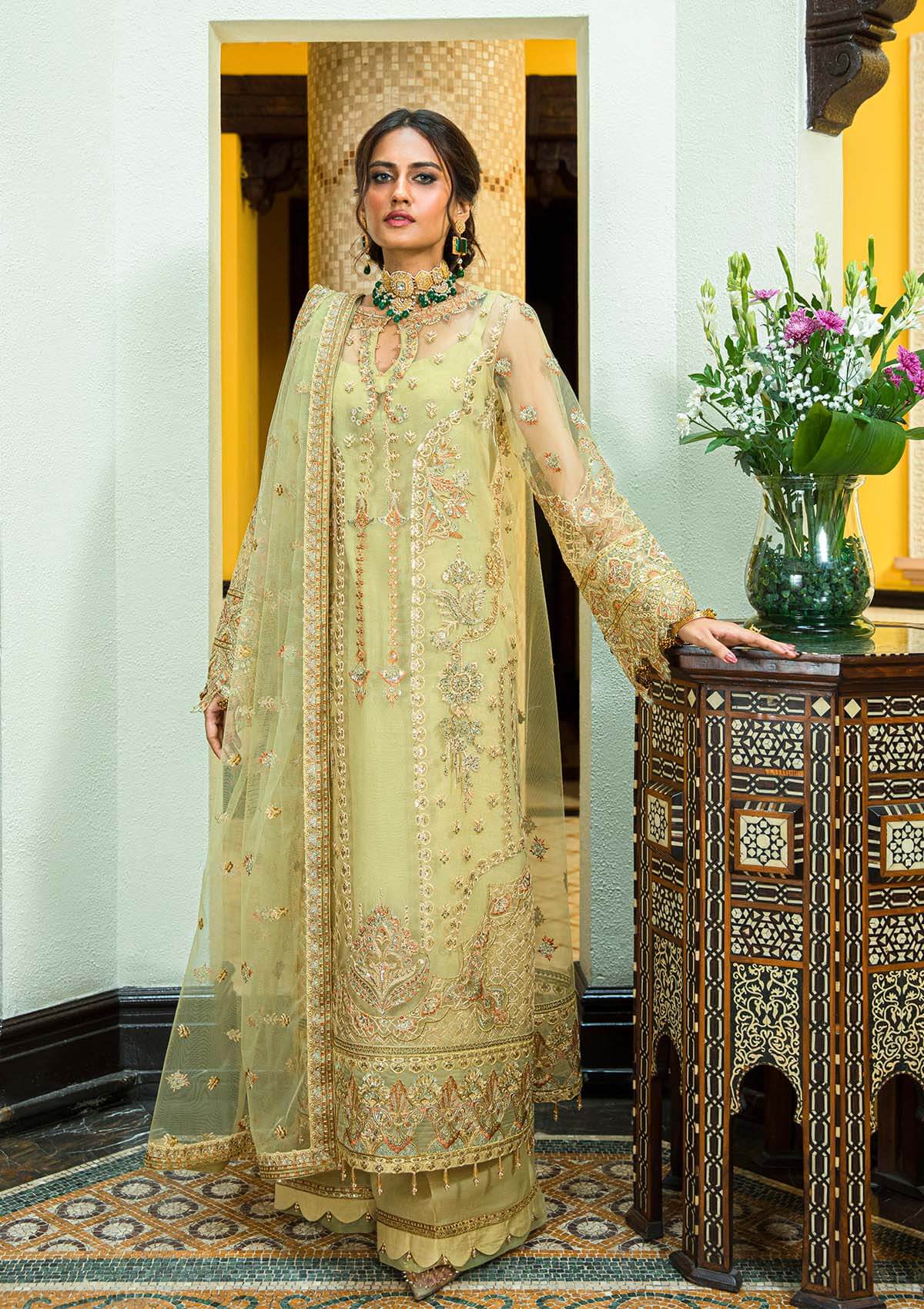 Aik Atelier | Formals Collection | GLOSSIER - LOOK 05 - Rang-e-Khaas