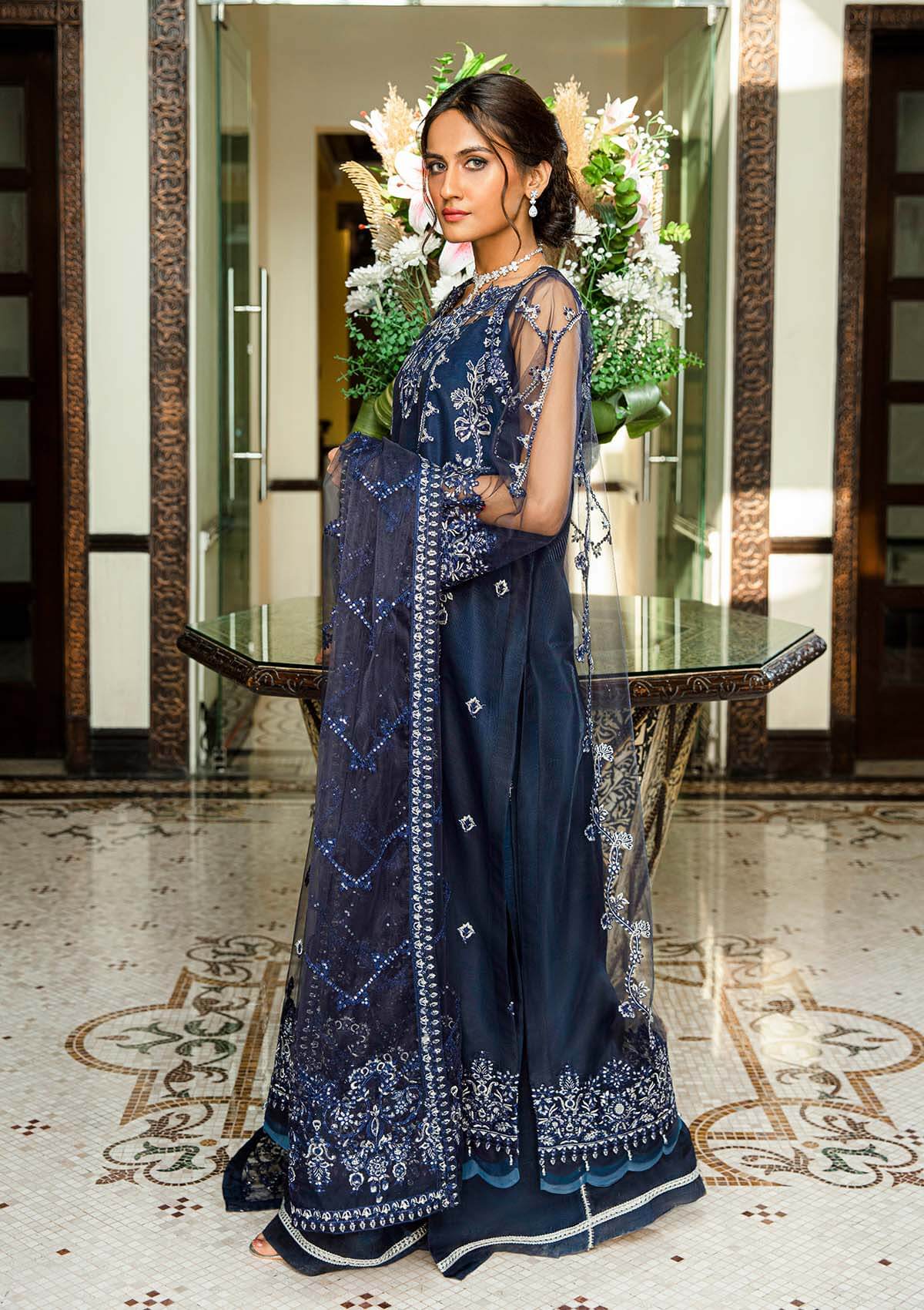 Aik Atelier | Formals Collection | GLOSSIER - LOOK 06 - Rang-e-Khaas