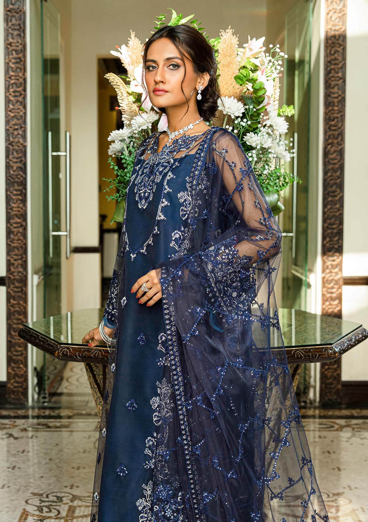 Aik Atelier | Formals Collection | GLOSSIER - LOOK 06 - Rang-e-Khaas