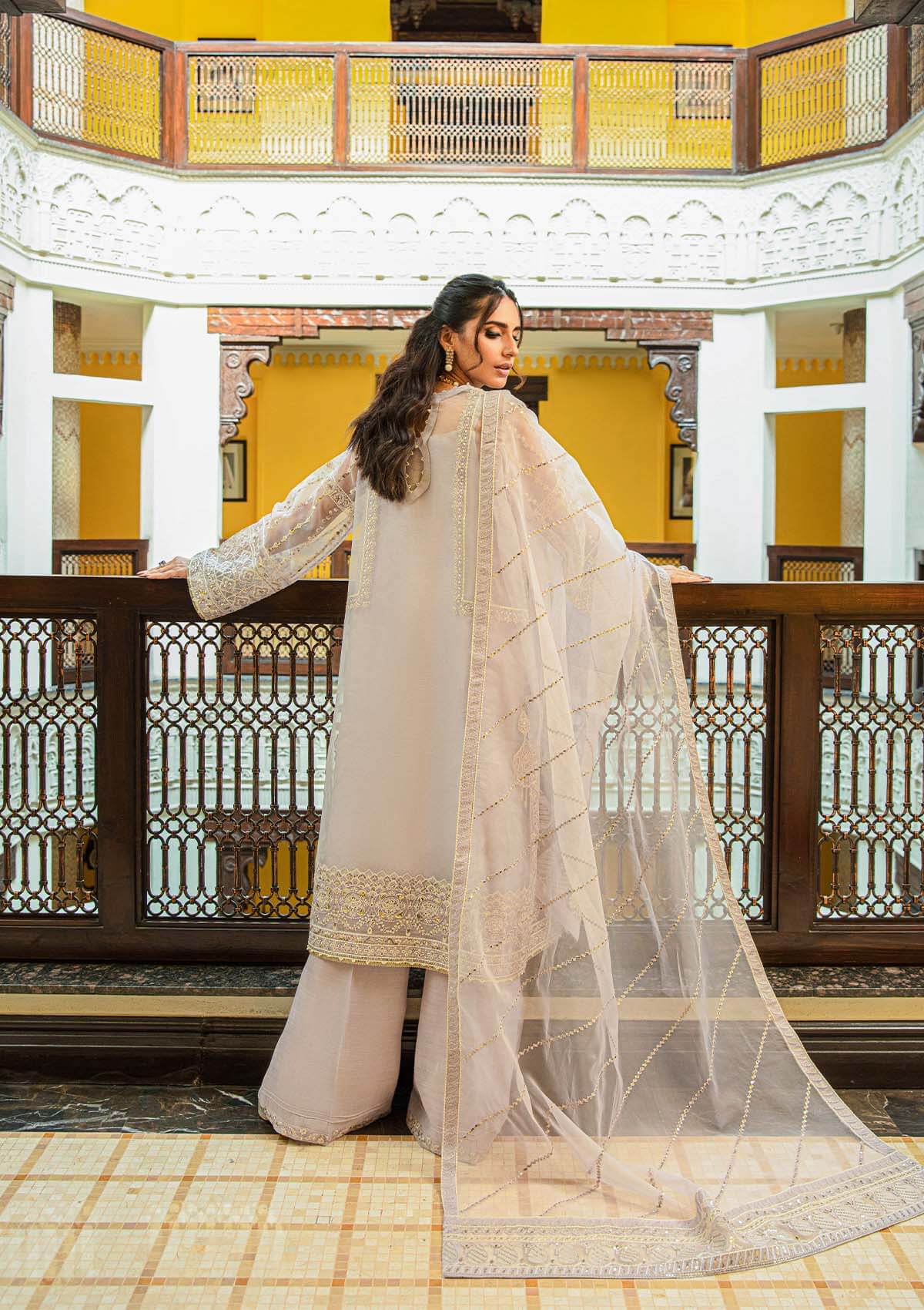 Aik Atelier | Formals Collection | GLOSSIER - LOOK 07 - Rang-e-Khaas