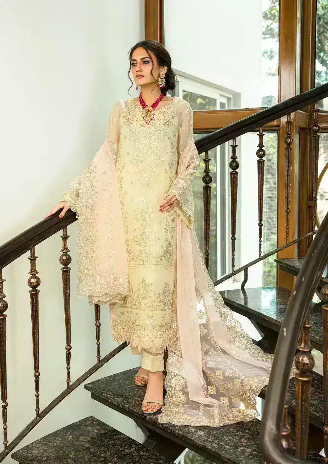 Aik Atelier | Formals Collection | GLOSSIER - LOOK 09 - Rang-e-Khaas