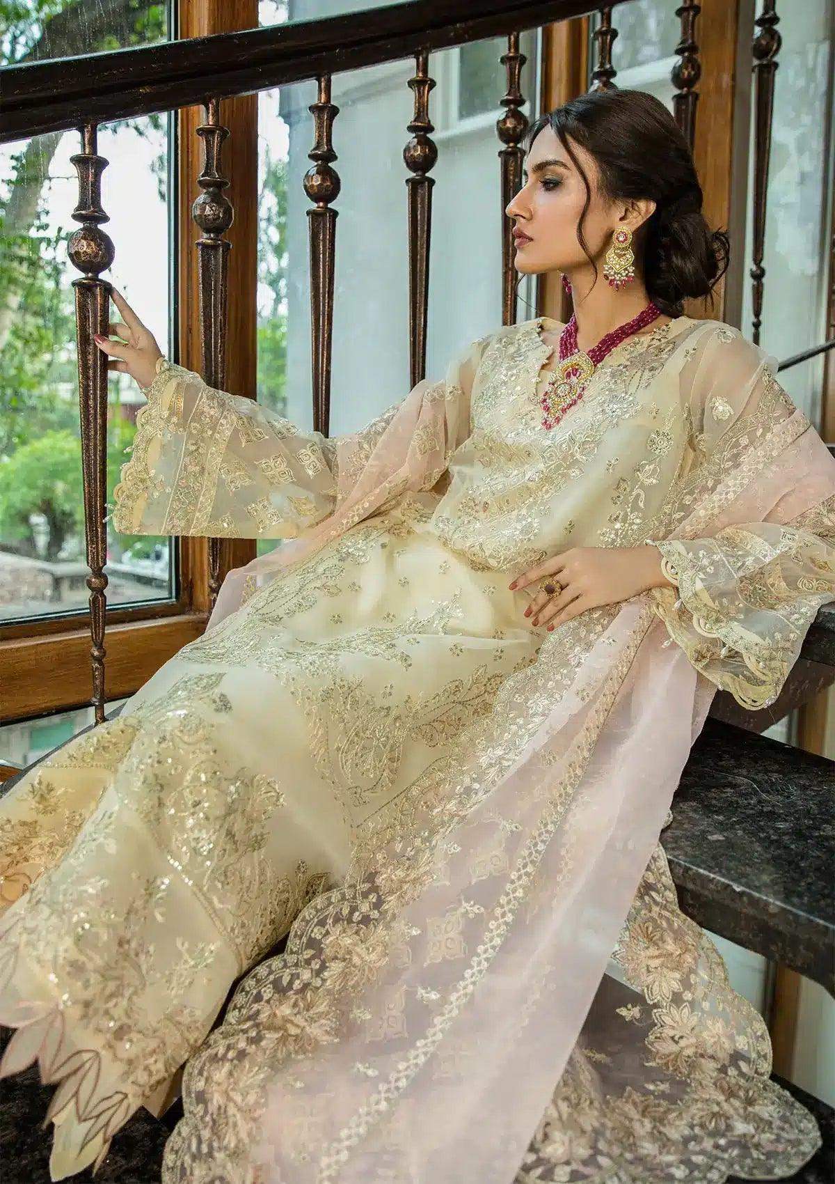 Aik Atelier | Formals Collection | GLOSSIER - LOOK 09 - Rang-e-Khaas