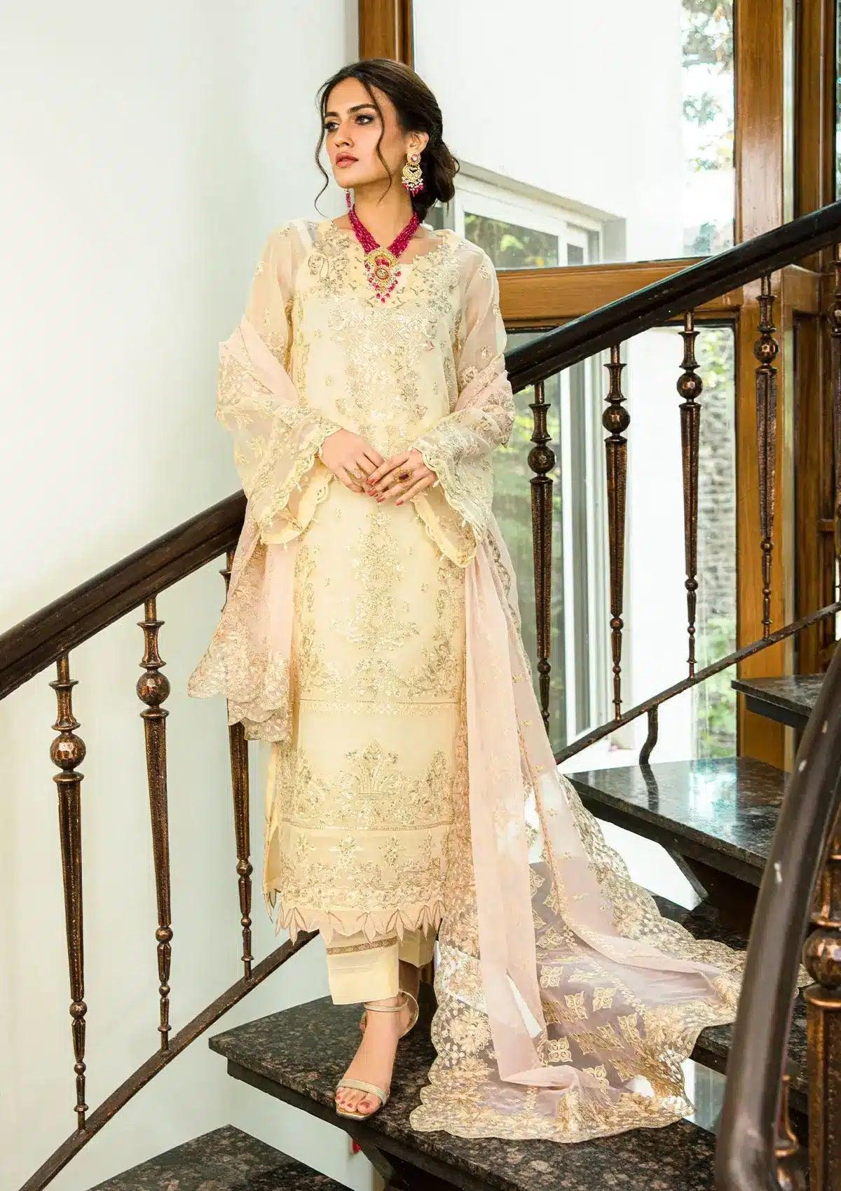 Aik Atelier | Formals Collection | GLOSSIER - LOOK 09 - Rang-e-Khaas