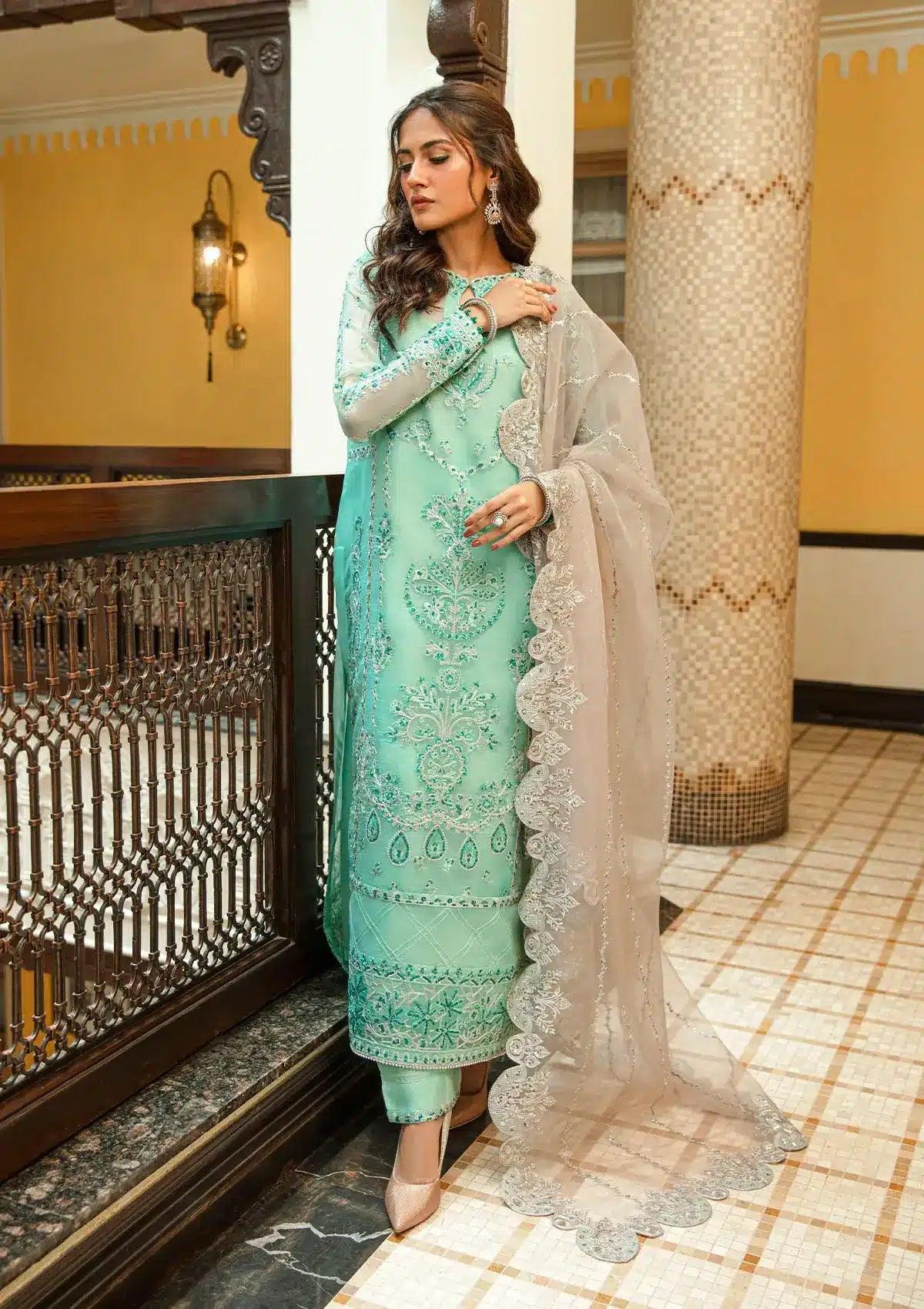 Aik Atelier | Formals Collection | GLOSSIER - LOOK 10 - Rang-e-Khaas