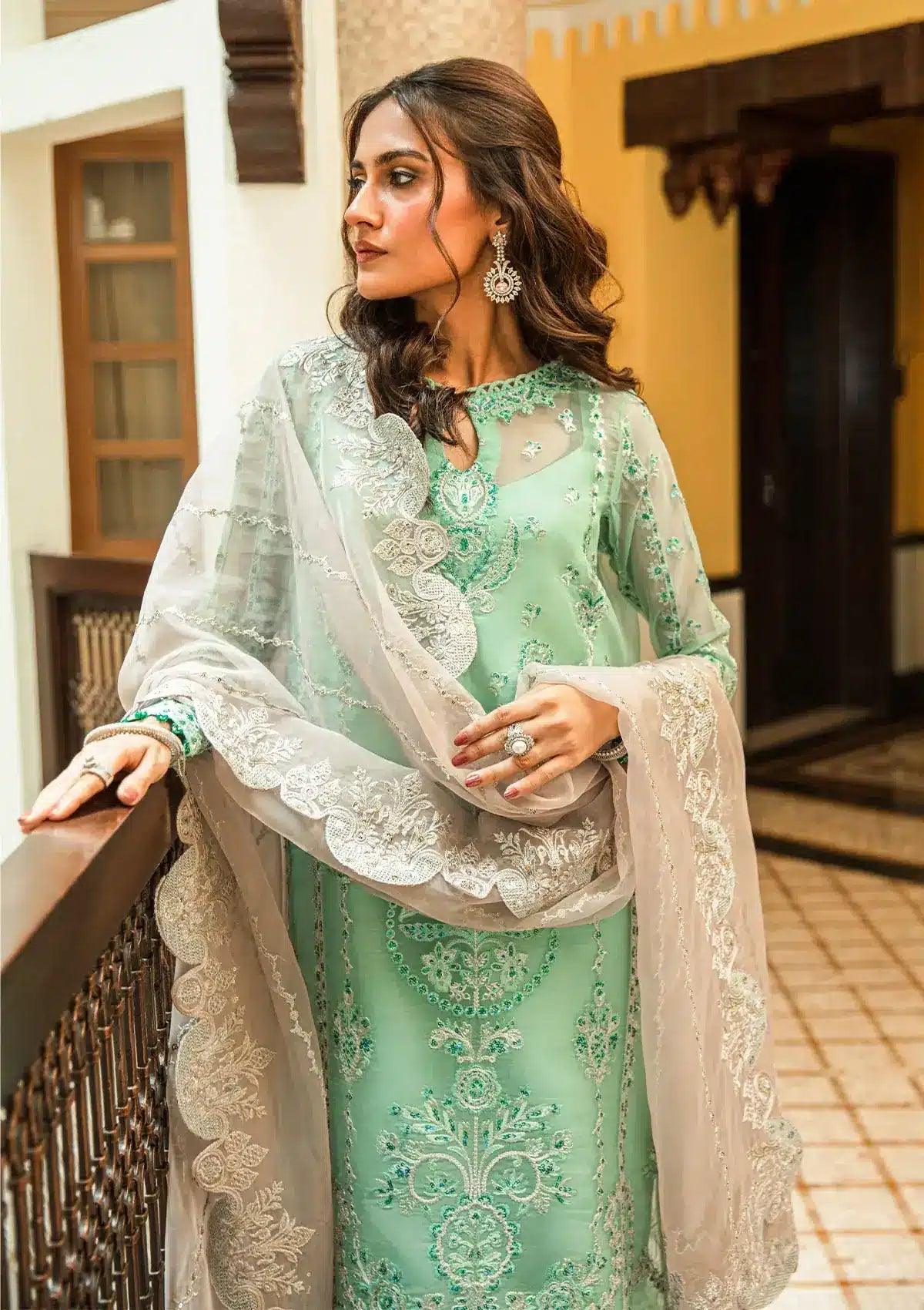 Aik Atelier | Formals Collection | GLOSSIER - LOOK 10 - Rang-e-Khaas