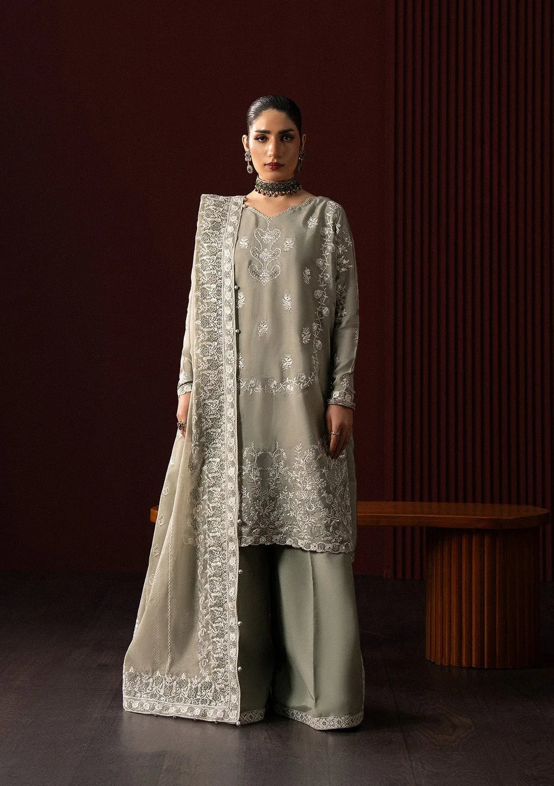 Aik Atelier | Lady Aik 25 | LOOK 06 - Rang-e-Khaas