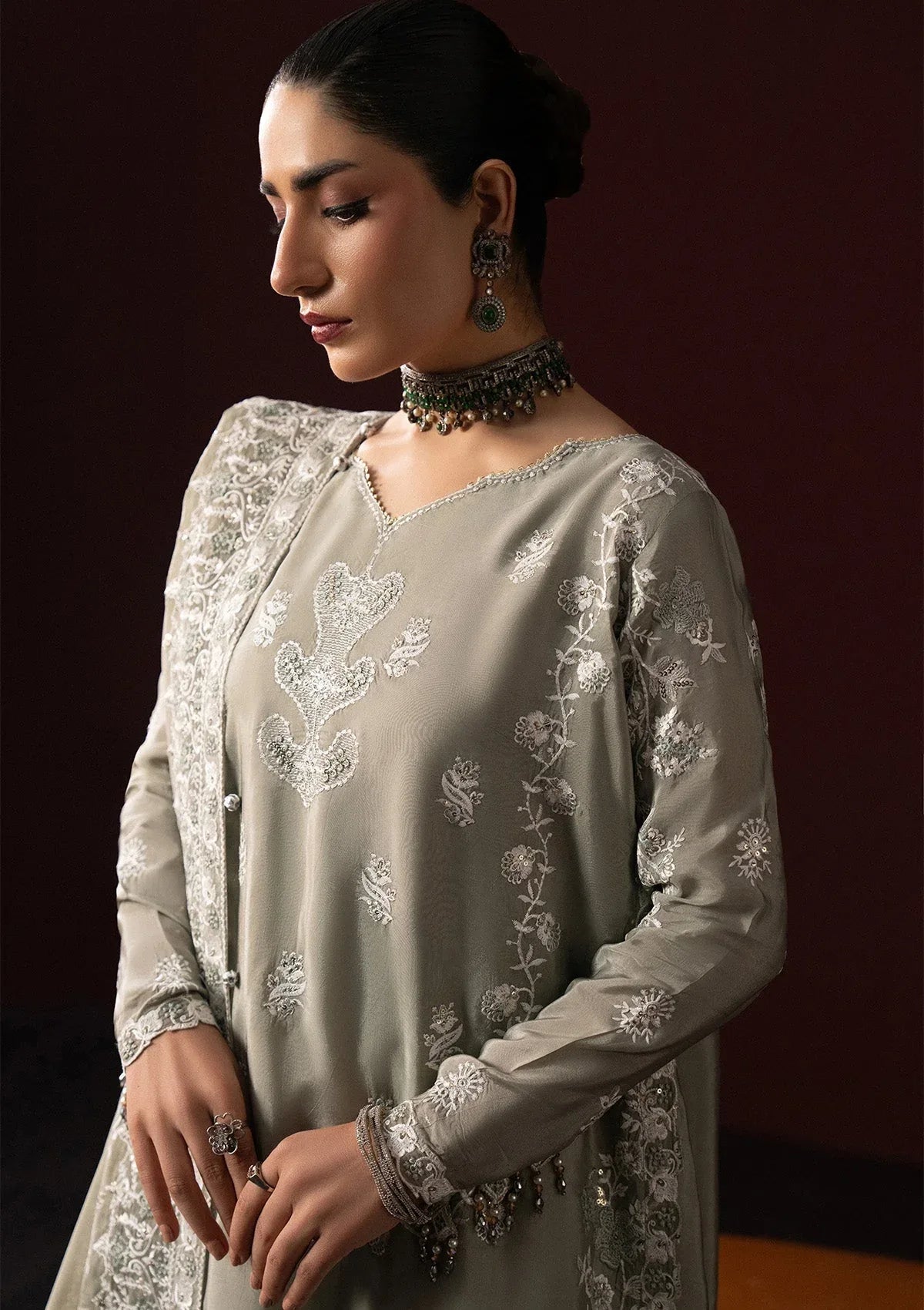 Aik Atelier | Lady Aik 25 | LOOK 06 - Rang-e-Khaas