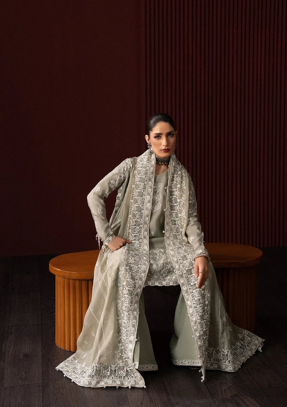Aik Atelier | Lady Aik 25 | LOOK 06 - Rang-e-Khaas