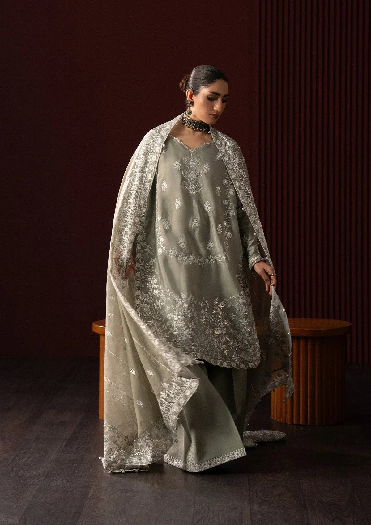 Aik Atelier | Lady Aik 25 | LOOK 06 - Rang-e-Khaas
