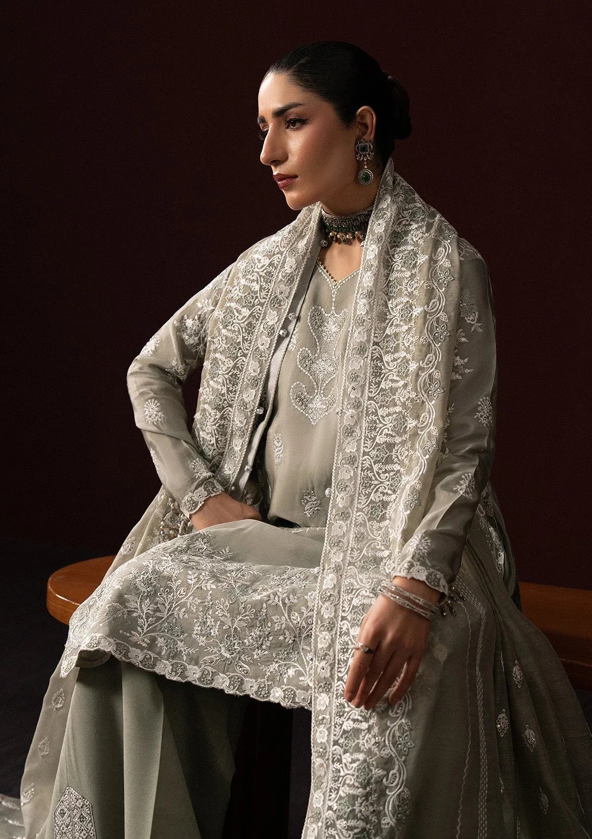 Aik Atelier | Lady Aik 25 | LOOK 06 - Rang-e-Khaas