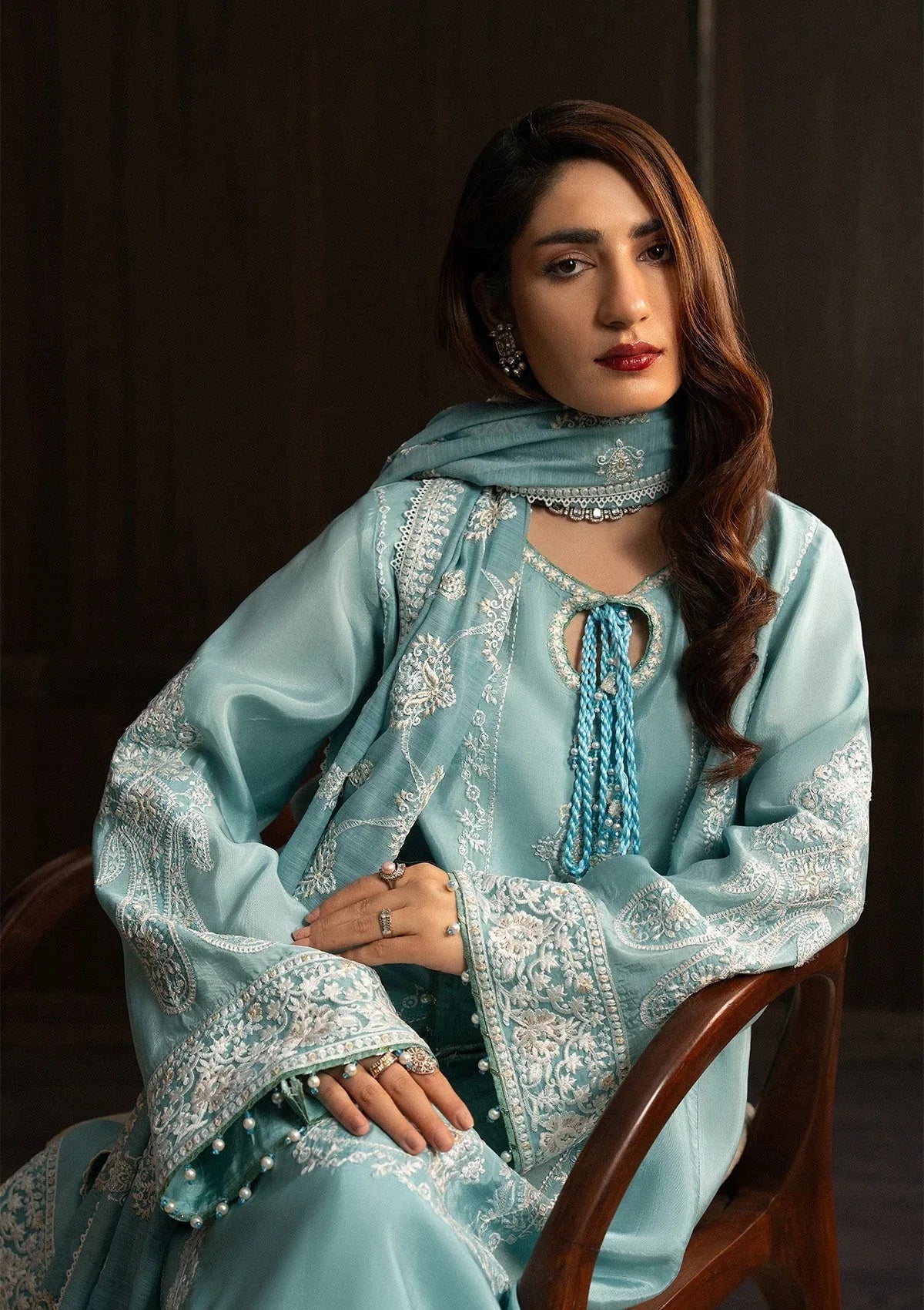 Aik Atelier | Lady Aik 25 | LOOK 08 - Rang-e-Khaas