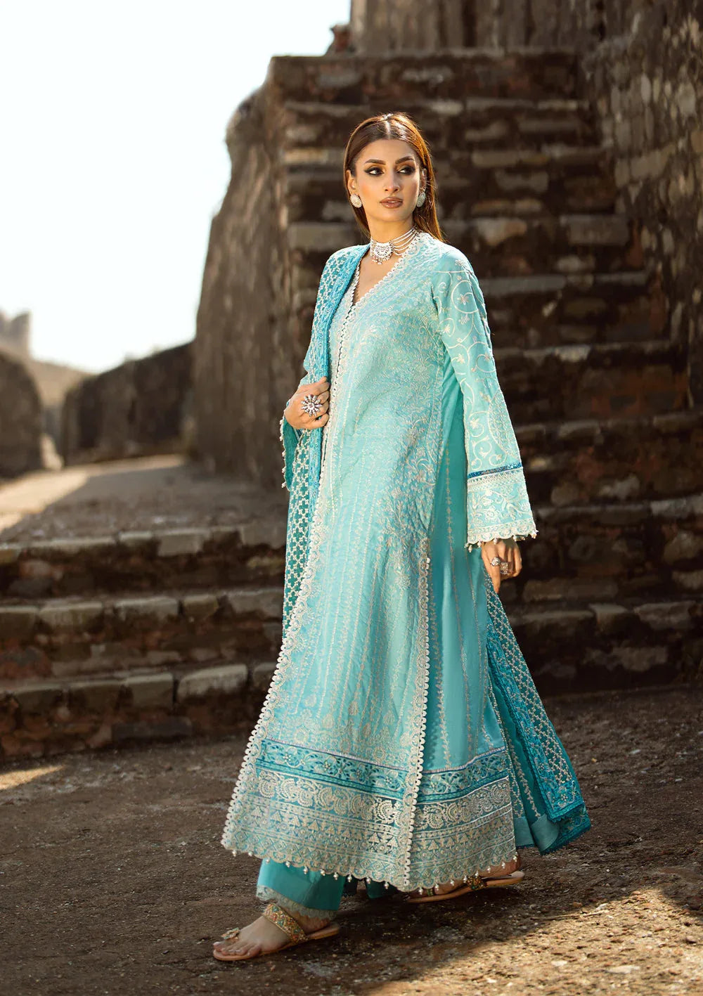 Aik Atelier | Pardes Lawn 24 | LOOK 03 - Rang-e-Khaas