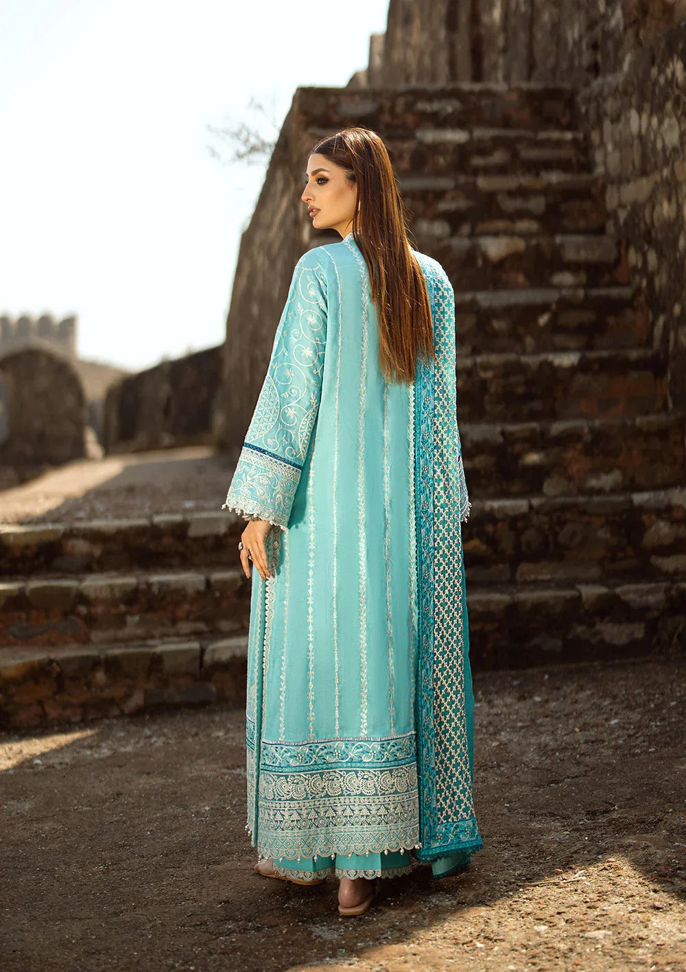 Aik Atelier | Pardes Lawn 24 | LOOK 03 - Rang-e-Khaas