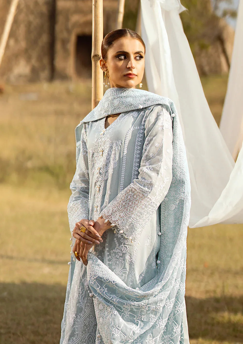 Aik Atelier | Pardes Lawn 24 | LOOK 05 - Rang-e-Khaas