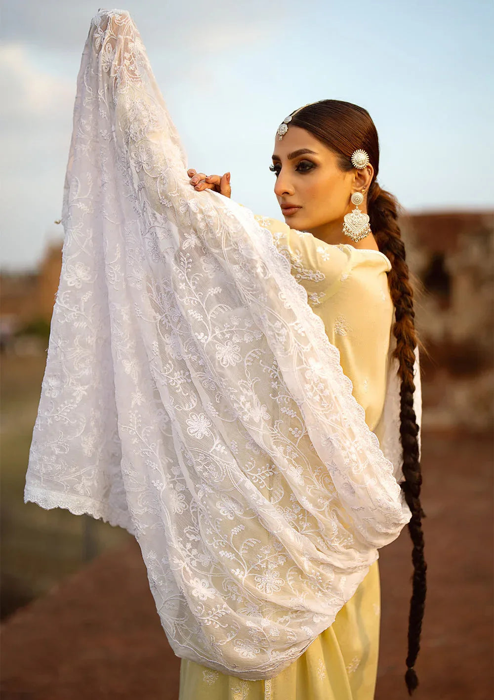 Aik Atelier | Pardes Lawn 24 | LOOK 06 - Rang-e-Khaas