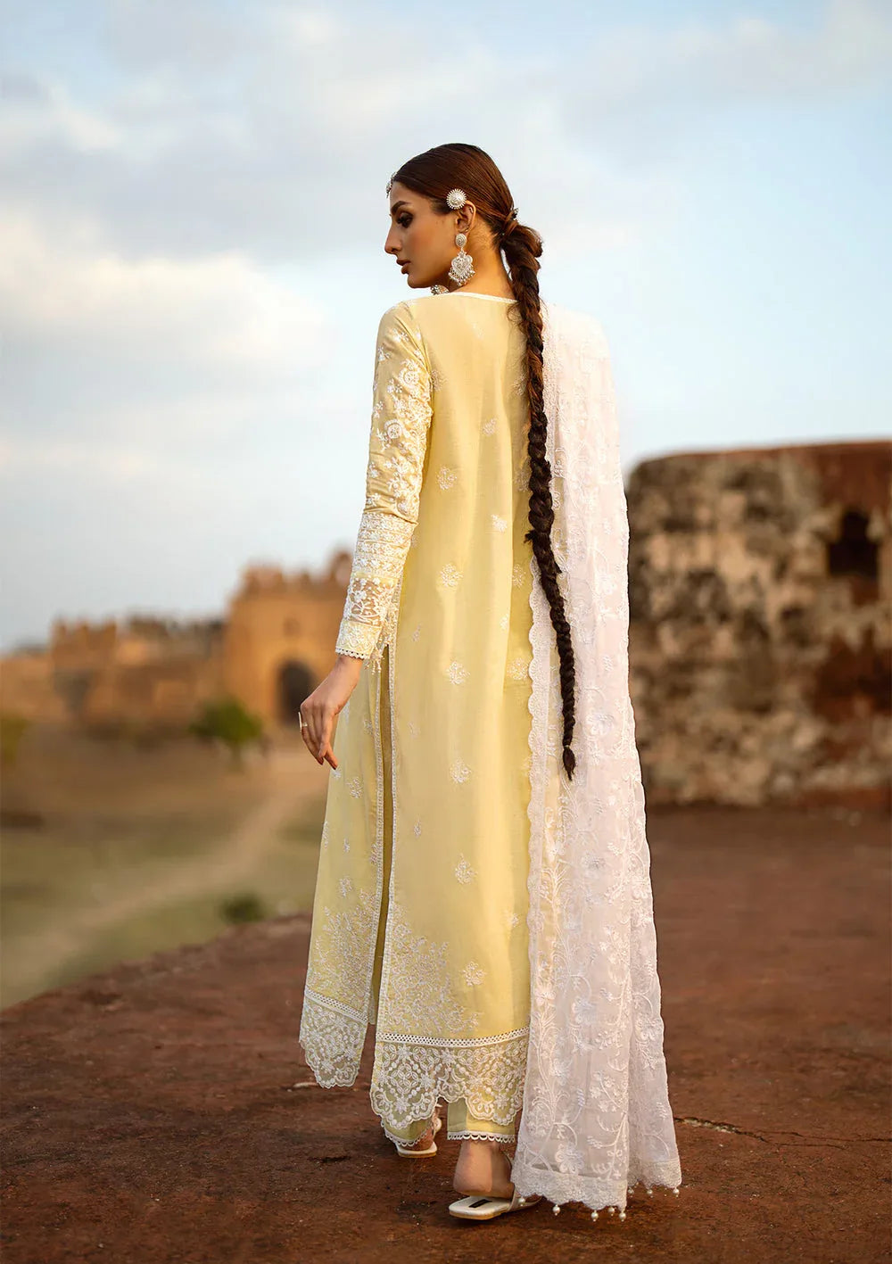 Aik Atelier | Pardes Lawn 24 | LOOK 06 - Rang-e-Khaas