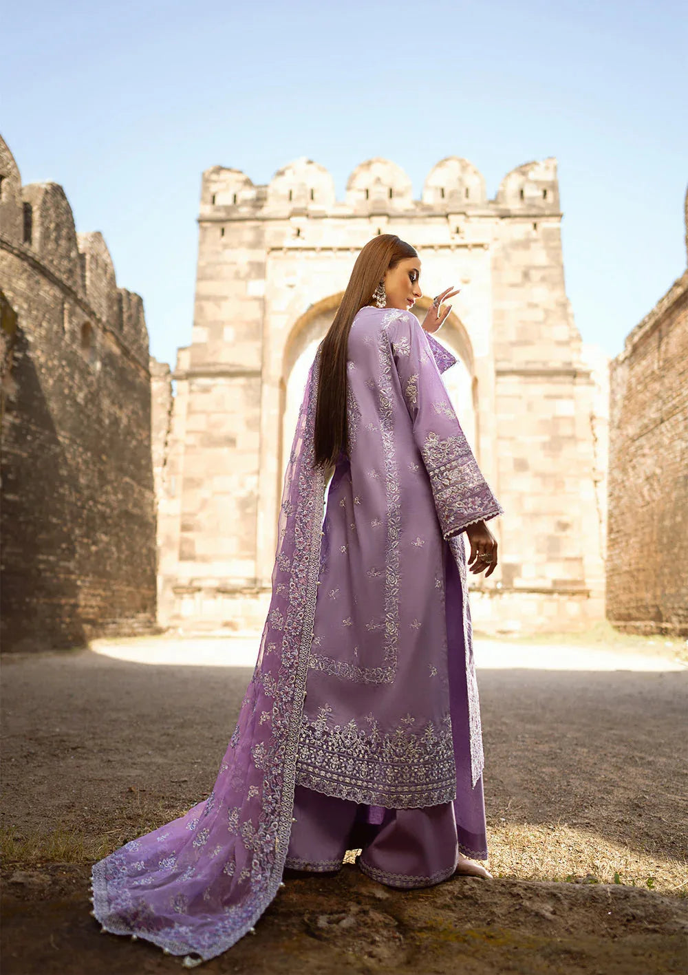 Aik Atelier | Pardes Lawn 24 | LOOK 07 - Rang-e-Khaas