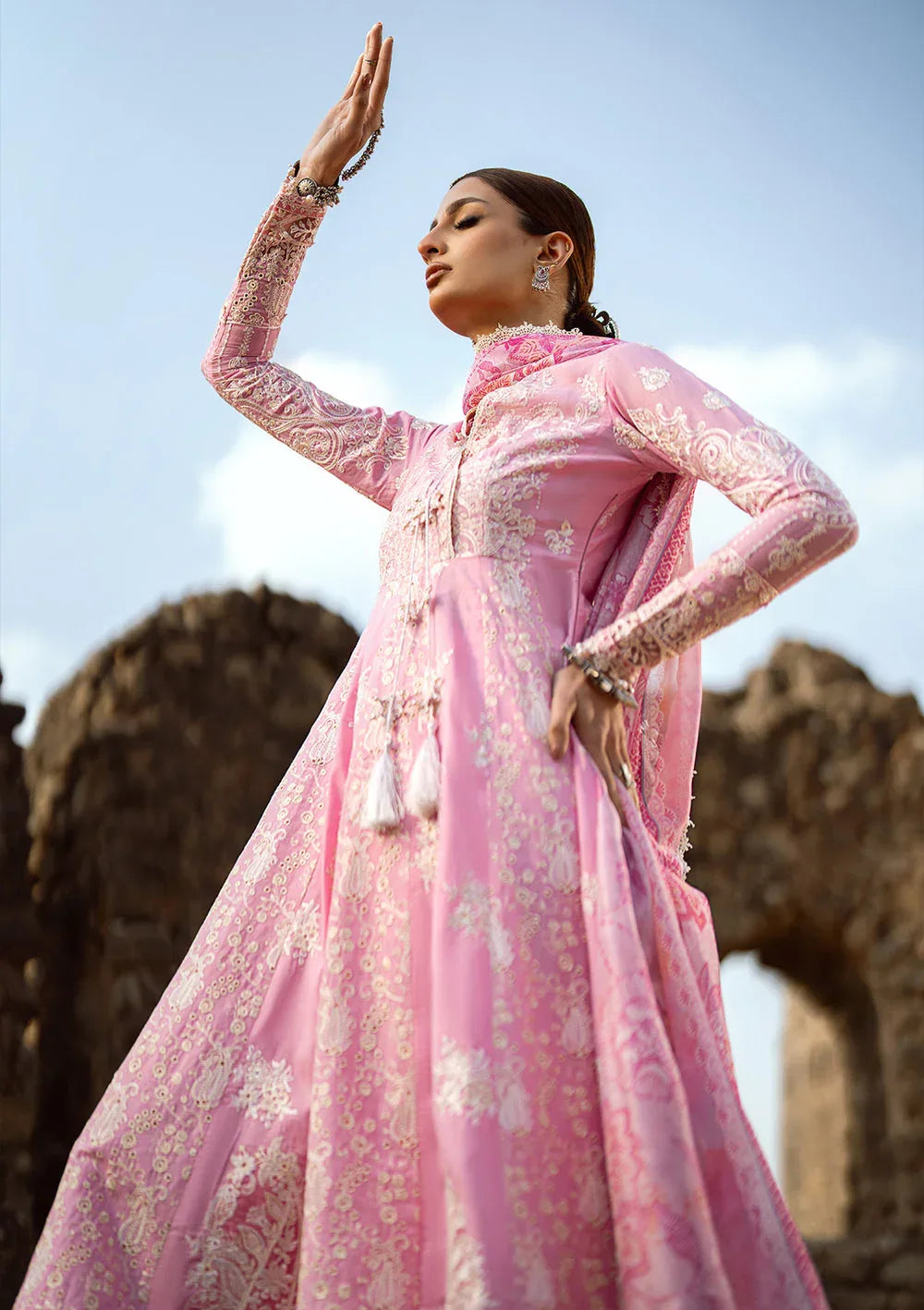 Aik Atelier | Pardes Lawn 24 | LOOK 09 - Rang-e-Khaas
