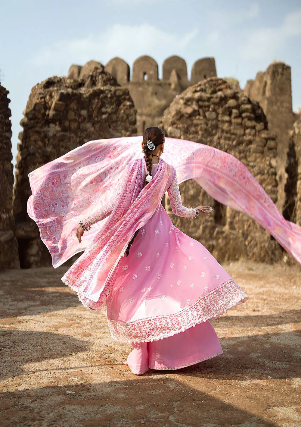 Aik Atelier | Pardes Lawn 24 | LOOK 09 - Rang-e-Khaas