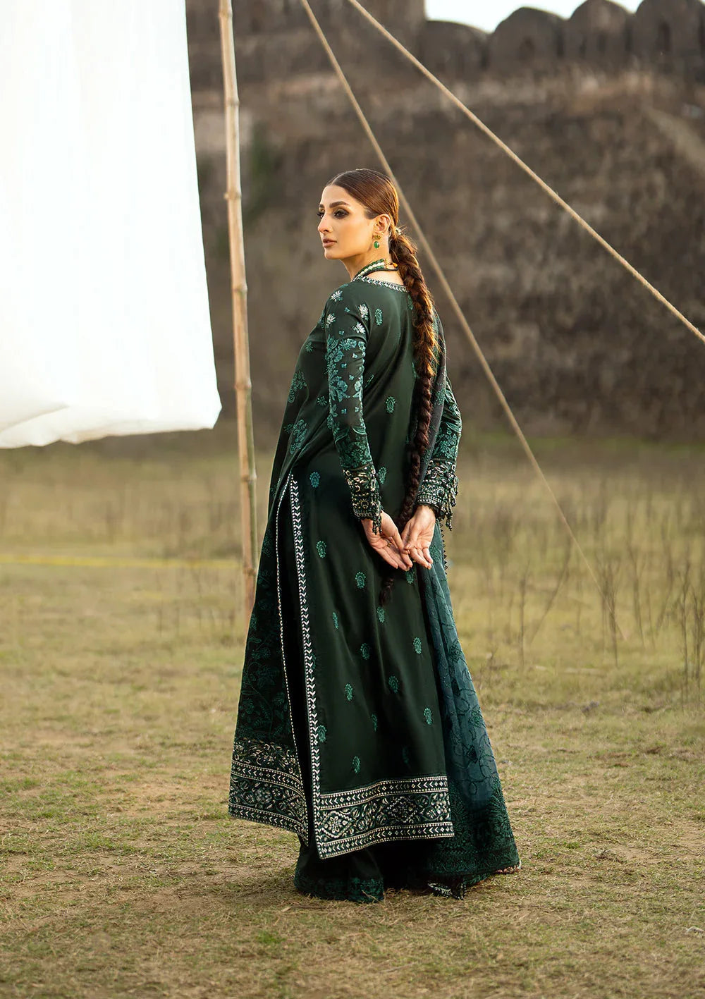 Aik Atelier | Pardes Lawn 24 | LOOK 10 - Rang-e-Khaas
