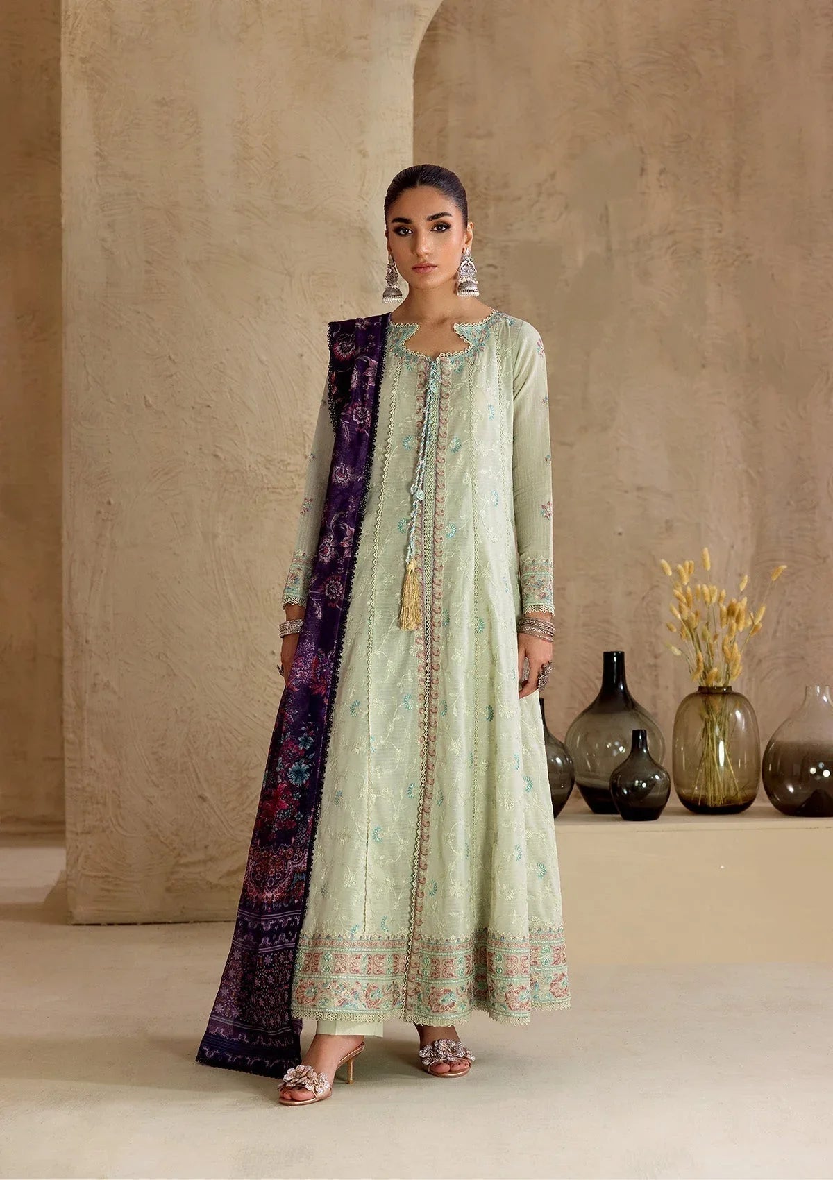 Aik Atelier | RTW 25 | LOOK 12 - Rang-e-Khaas