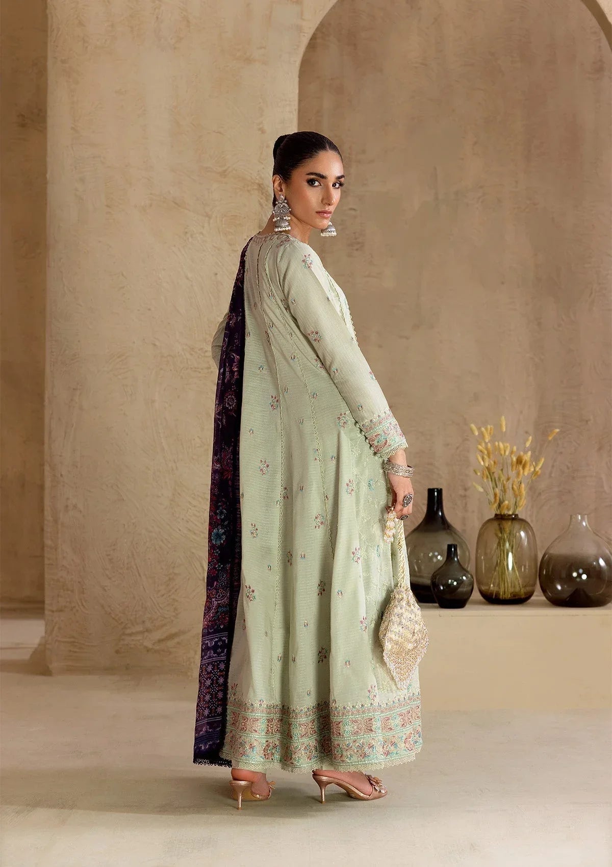 Aik Atelier | RTW 25 | LOOK 12 - Rang-e-Khaas