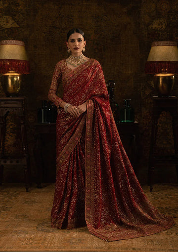 Aik Atelier | Sari Edit 25 | LOOK 01 - Rang-e-Khaas