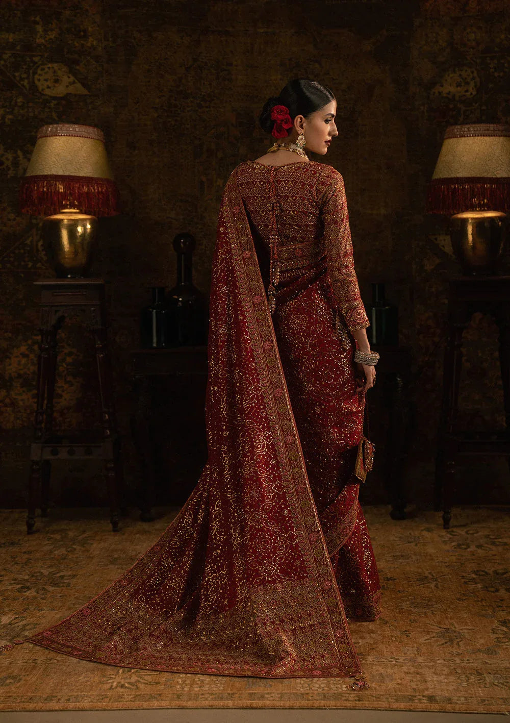 Aik Atelier | Sari Edit 25 | LOOK 01 - Rang-e-Khaas