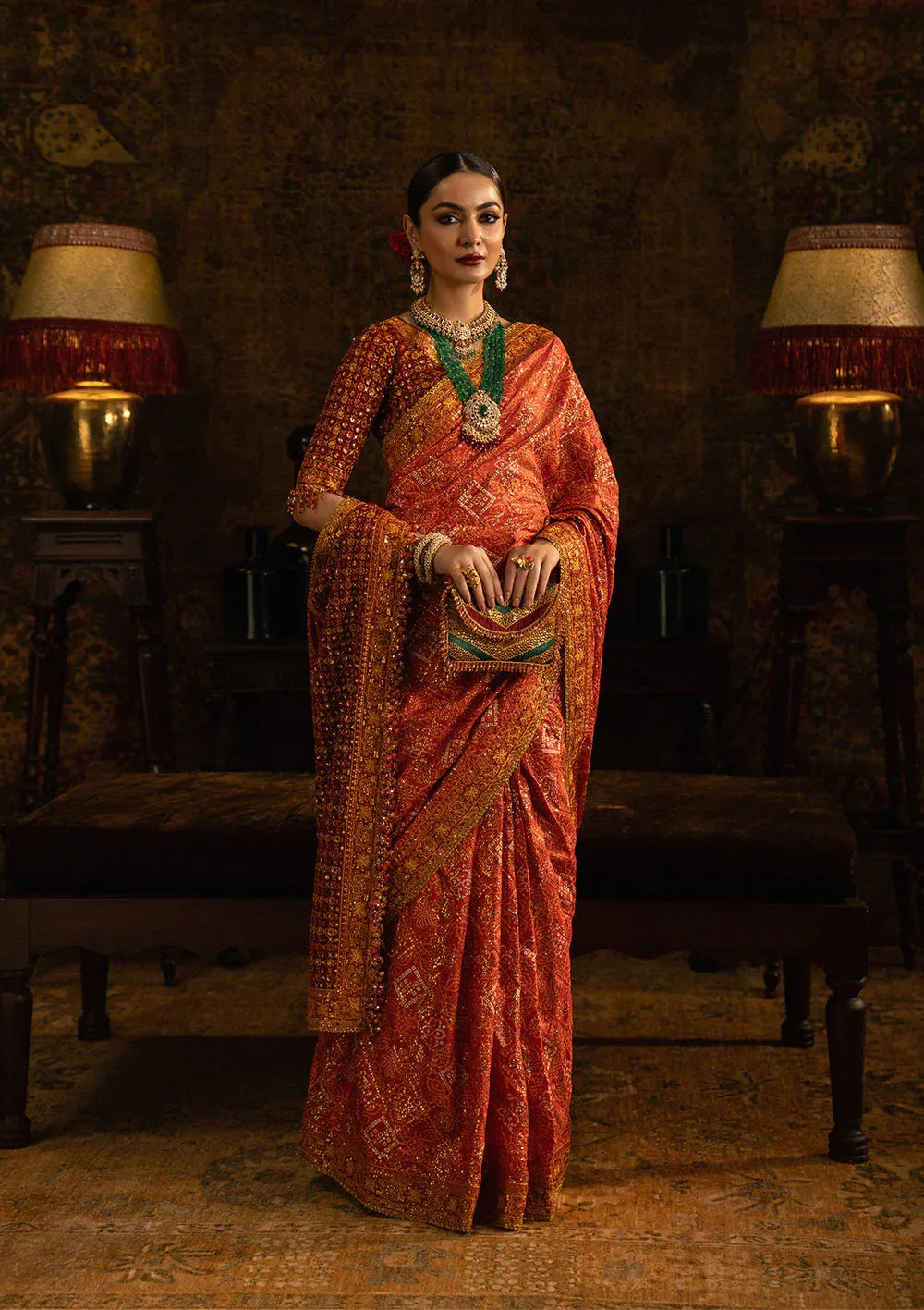 Aik Atelier | Sari Edit 25 | LOOK 02 - Rang-e-Khaas