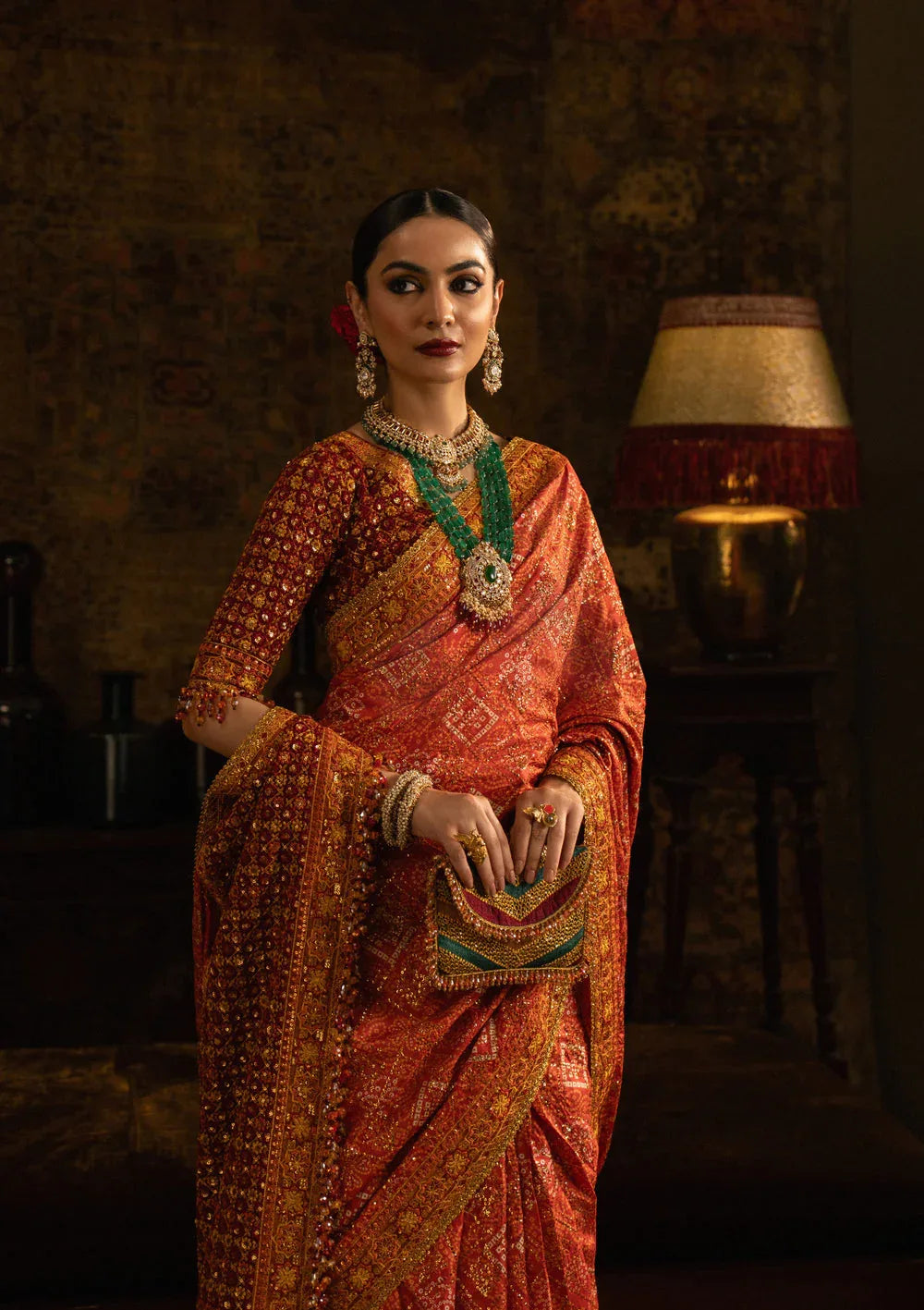 Aik Atelier | Sari Edit 25 | LOOK 02 - Rang-e-Khaas