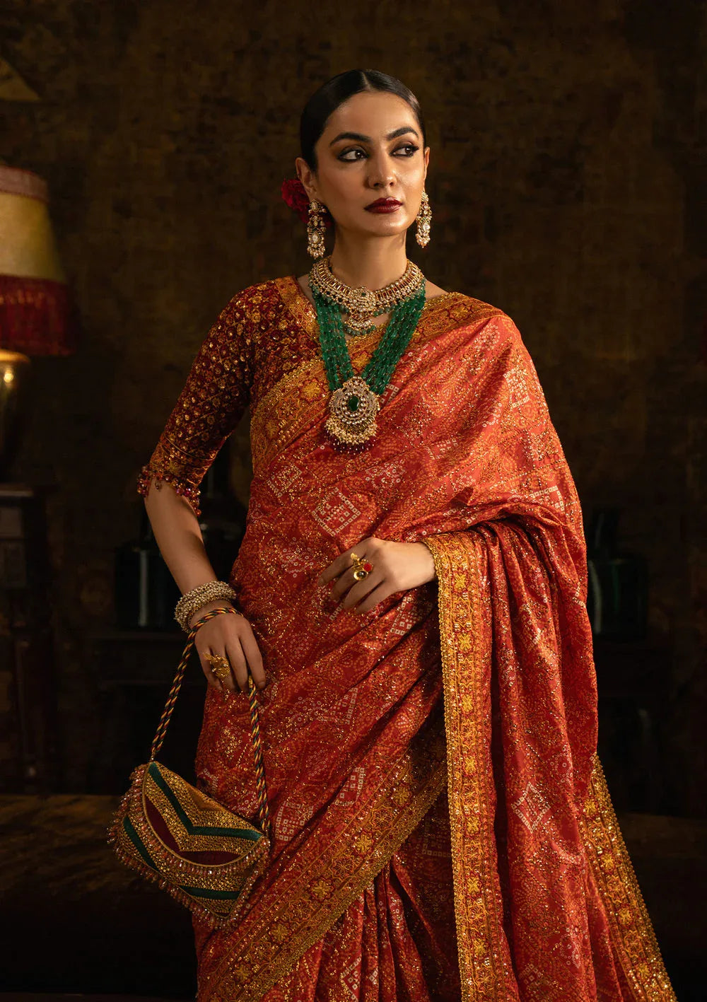 Aik Atelier | Sari Edit 25 | LOOK 02 - Rang-e-Khaas